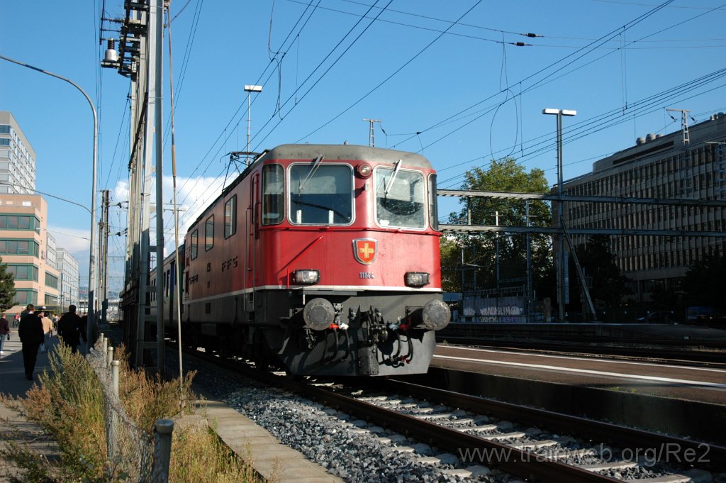 3265-0036-160914.jpg - SBB-CFF Re 4/4'' 11144 / Zürich-Altstetten 16.9.2014