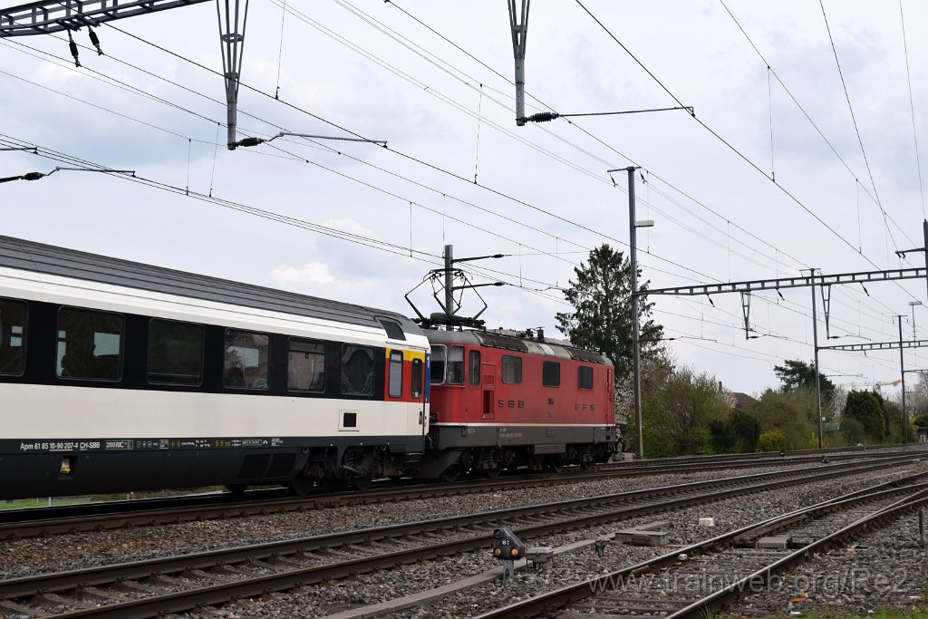 5413-0004-160419.jpg - SBB-CFF Re 4/4'' 11144 (Re 420.144-8)  (Re 91 85 4 420 144-8 CH-SBB) / Rümlang 16.4.2019
