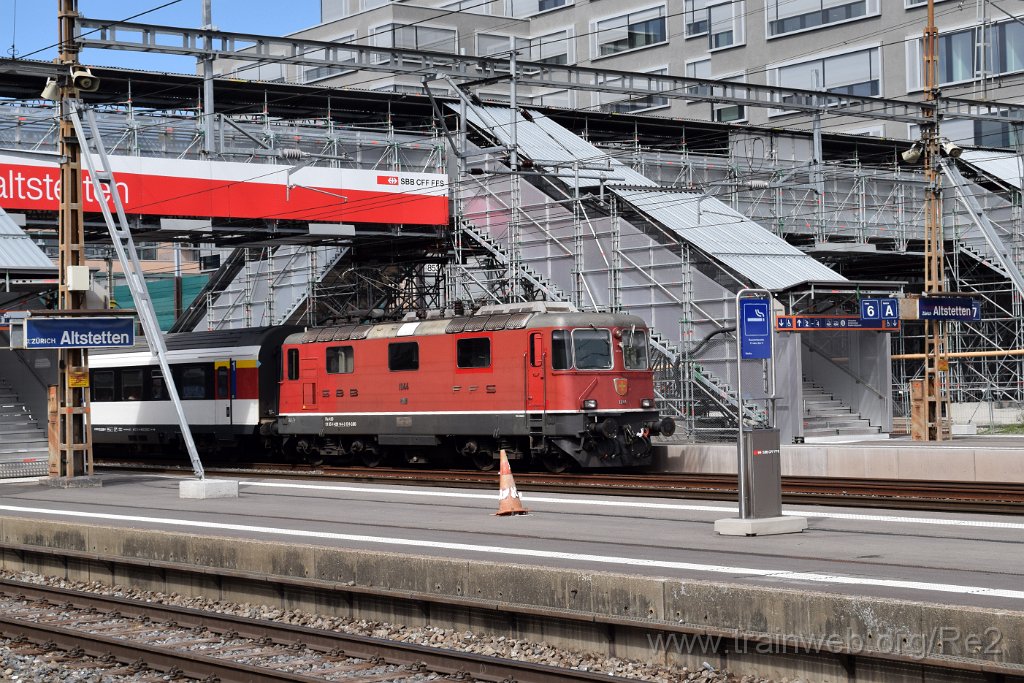 5744-0008-170919.jpg - SBB-CFF Re 4/4'' 11144 (Re 420.144-8)  (Re 91 85 4 420 144-8 CH-SBB) / Zürich-Altstetten 17.9.2019
