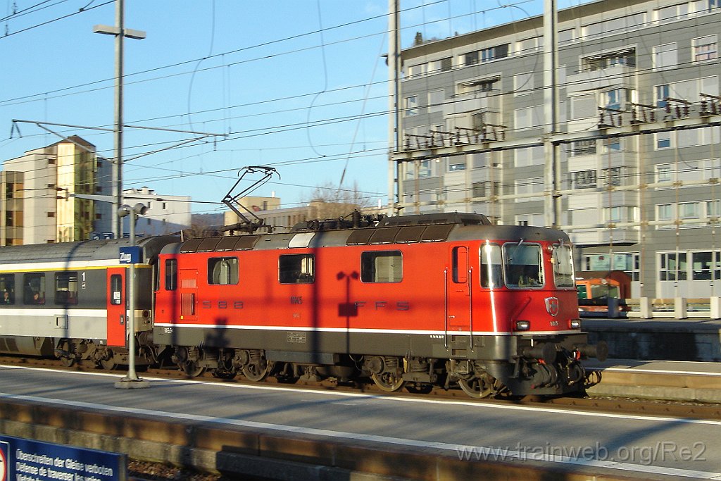 1453-0028-060308.jpg - SBB-CFF Re 4/4'' 11145 / Zug 6.3.2008