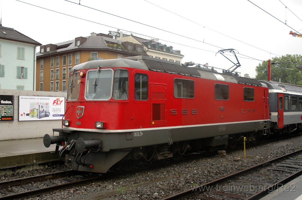 1556-0005-040908.jpg - SBB-CFF Re 4/4'' 11145 / Zürich HB 4.9.2008