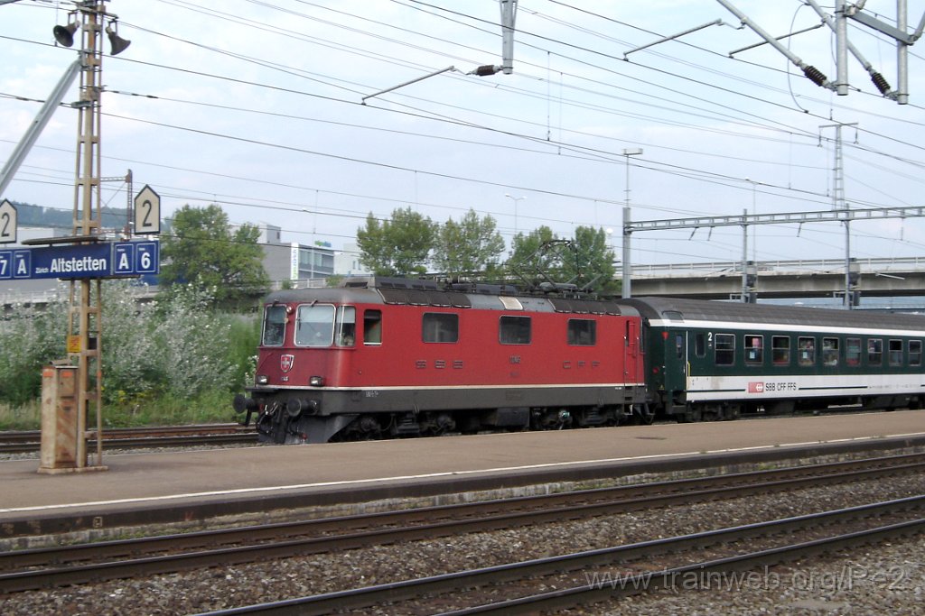 1216-0024-070906.jpg - SBB-CFF Re 4/4'' 11146 / Zürich-Altstetten 7.9.2006