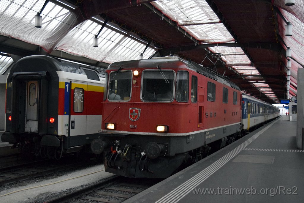 7202-0018-031120.jpg - SBB-CFF Re 4/4'' 11146 (Re 420.146-3)  (Re 91 85 4 420 146-3 CH-SBB) / Zürich HB 3.11.2020
