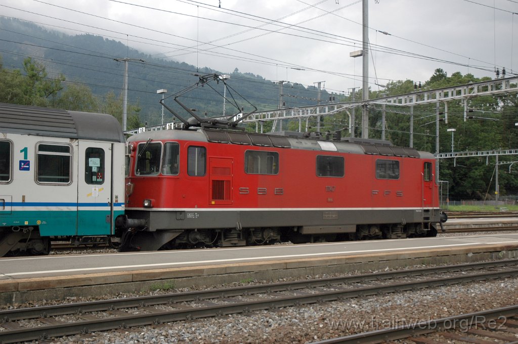 2482-0037-030712.jpg - SBB-CFF Re 4/4'' 11147 / Arth-Goldau 3.7.2012