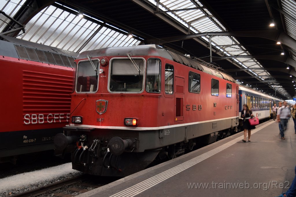 4153-0030-190916.jpg - SBB-CFF Re 4/4'' 11147 / Zürich HB 19.9.2016