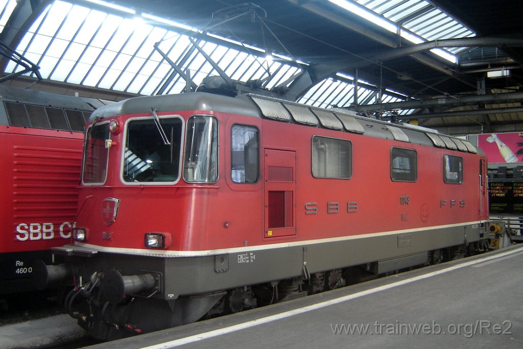 1135-0036-301205.jpg - SBB-CFF Re 4/4'' 11148 / Zürich HB 30.12.2005