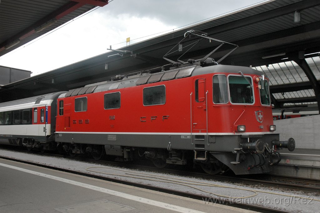 2497-0031-120712.jpg - SBB-CFF Re 4/4'' 11148 / Zürich HB 12.7.2012