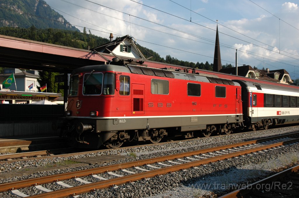 3213-0016-240714.jpg - SBB-CFF Re 4/4'' 11148 / Brunnen 24.7.2014