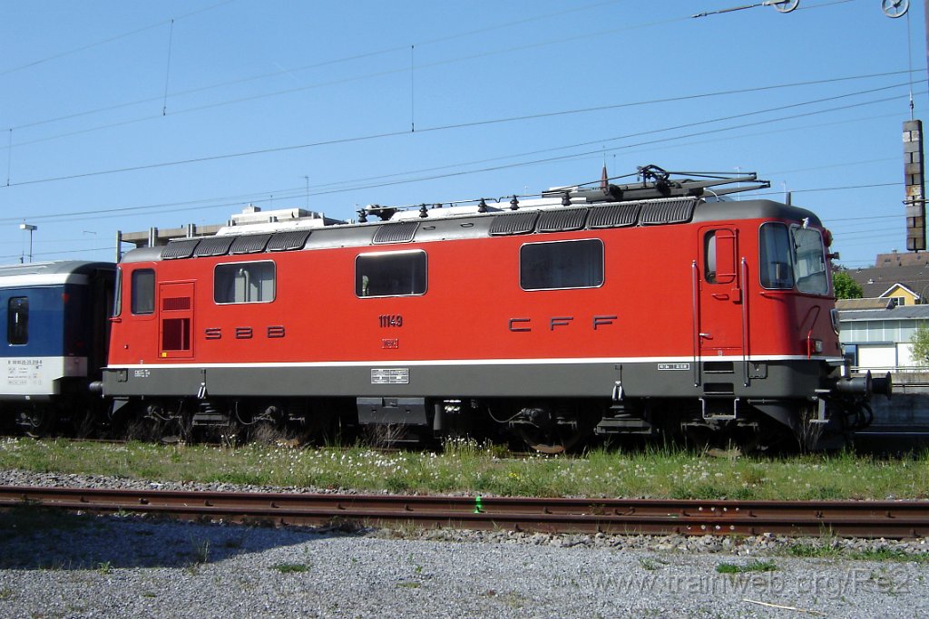 1315-0018-200407.jpg - SBB-CFF Re 4/4'' 11149 / Wallisellen 20.4.2007