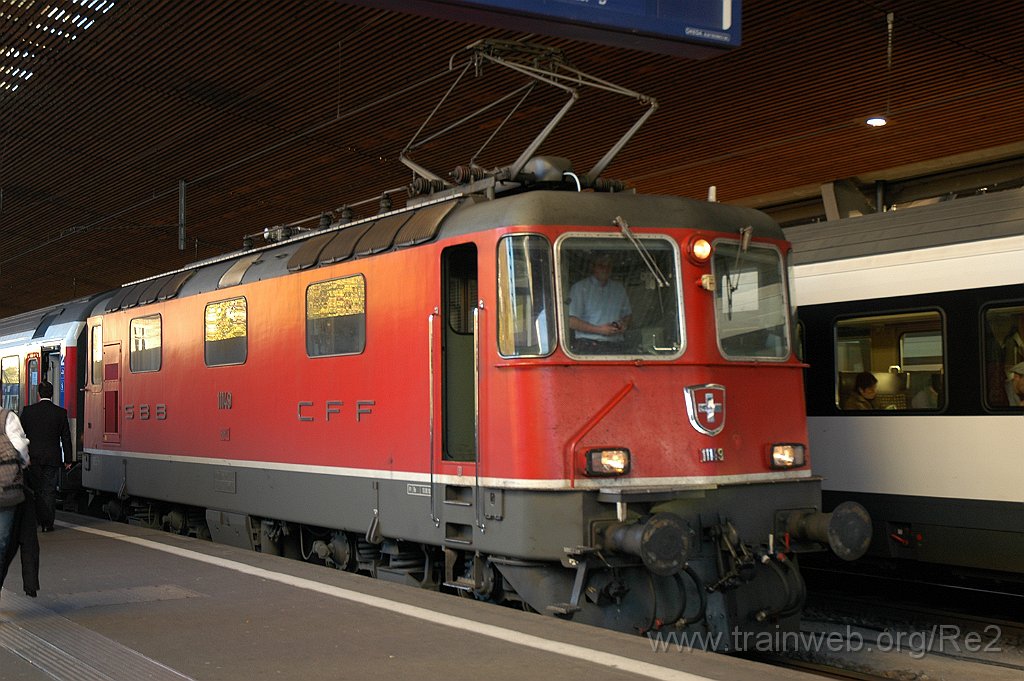 2014-0023-291010.jpg - SBB-CFF Re 4/4'' 11149 / Zürich HB 29.10.2010