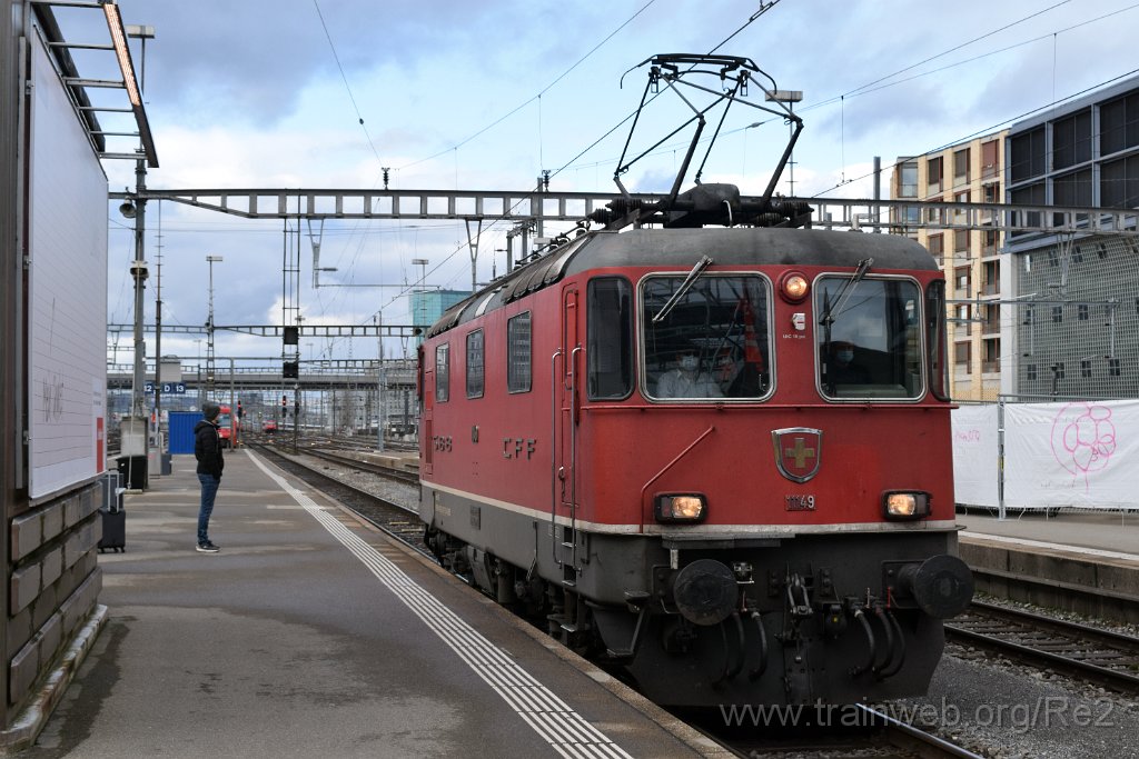 7244-0033-291220.jpg - SBB-CFF Re 4/4'' 11149 (Re 420.149-7)  (Re 91 85 4 420 149-7 CH-SBB) / Zürich HB 29.12.2020