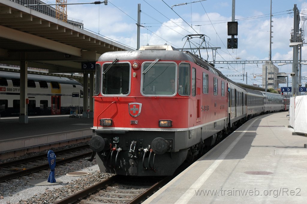 2156-0025-310711.jpg - SBB-CFF Re 4/4'' 11150 / Zürich HB 31.7.2011