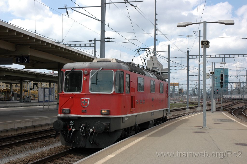 2156-0041-310711.jpg - SBB-CFF Re 4/4'' 11150 / Zürich HB 31.7.2011