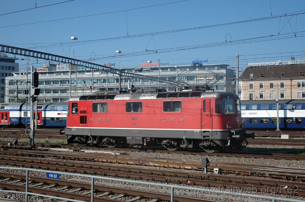 1552-0014-300808.jpg - SBB-CFF Re 4/4'' 11152 / Zürich HB 30.8.2008