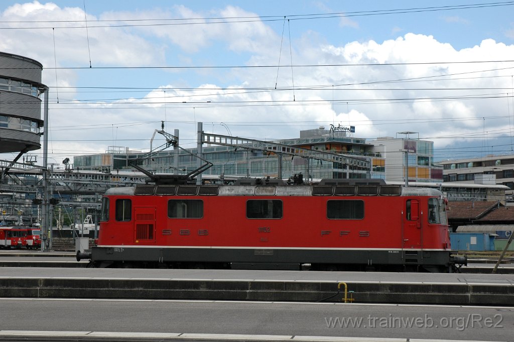 2558-0041-070812.jpg - SBB-CFF Re 4/4'' 11152 / Luzern 7.8.2012