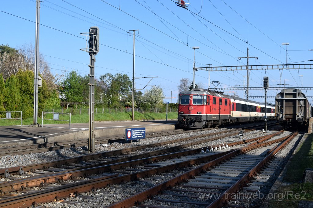 5429-0001-180419.jpg - SBB-CFF Re 4/4'' 11152 (Re 420.152-1)  (Re 91 85 4 420 152-1 CH-SBB) / Rümlang 18.4.2019