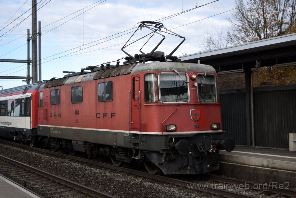 9479-0036-141124.jpg - SBB-CFF Re 4/4'' 11153 (Re 421.135-6)  (Re 91 85 4 420 135-6 CH-SBB) / Rubigen 14.11.2024