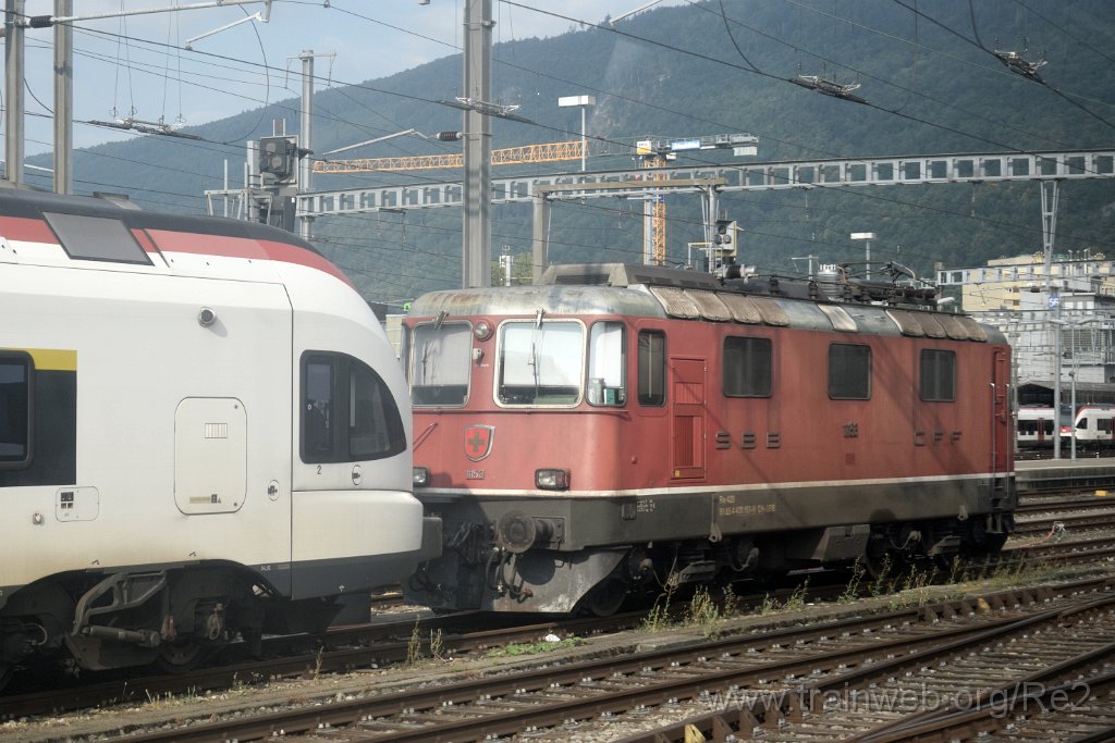 9945-0032-170825.jpg - SBB-CFF Re 4/4'' 11153 (Re 421.135-6)  (Re 91 85 4 420 135-6 CH-SBB) / Bienne 17.8.2025