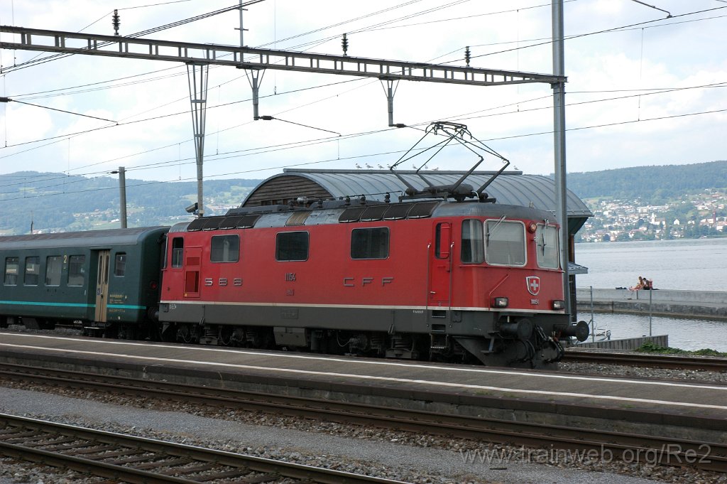 1922-0037-060710.jpg - SBB-CFF Re 4/4'' 11154 / Wädenswil 6.7.2010