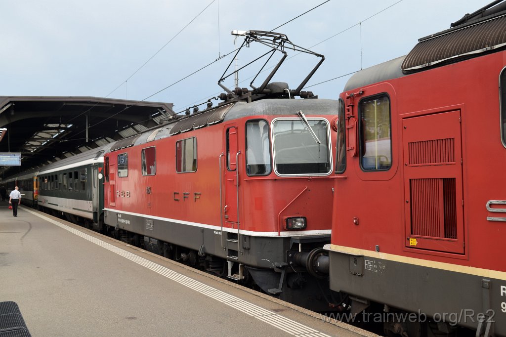 4547-0009-180717.jpg - SBB-CFF Re 4/4'' 11154 (Re 420.154-7)  (Re 91 85 4 420 154-7 CH-SBB) / Zürich HB 18.7.2017
