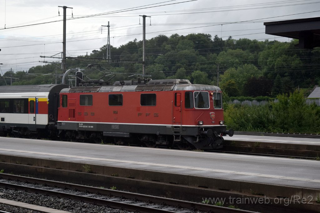4600-0038-080817.jpg - SBB-CFF Re 4/4'' 11154 (Re 420.154-7)  (Re 91 85 4 420 154-7 CH-SBB) / Killwangen-Spreitenbach 8.8.2017