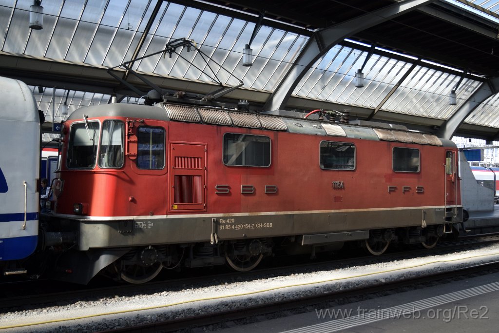 9754-0038-180525.jpg - SBB-CFF Re 4/4'' 11154 (Re 420.154-7)  (Re 91 85 4 420 154-7 CH-SBB) / Zürich HB 18.5.2025