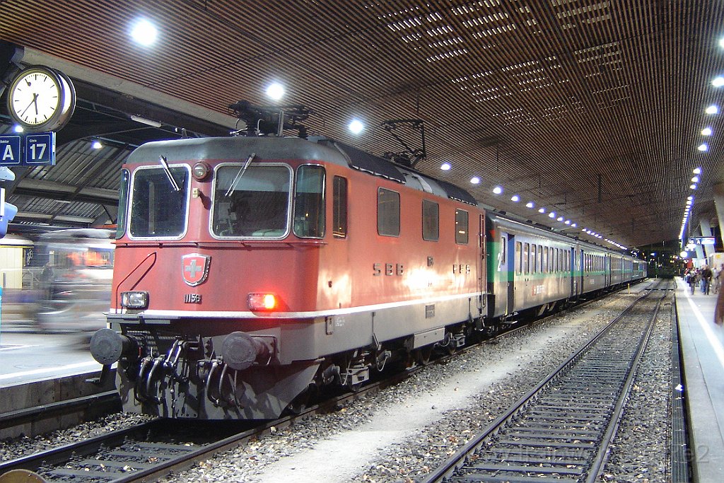 1265-0042-231106.jpg - Re 4/4" 11156 / Zürich HB 23.11.2006