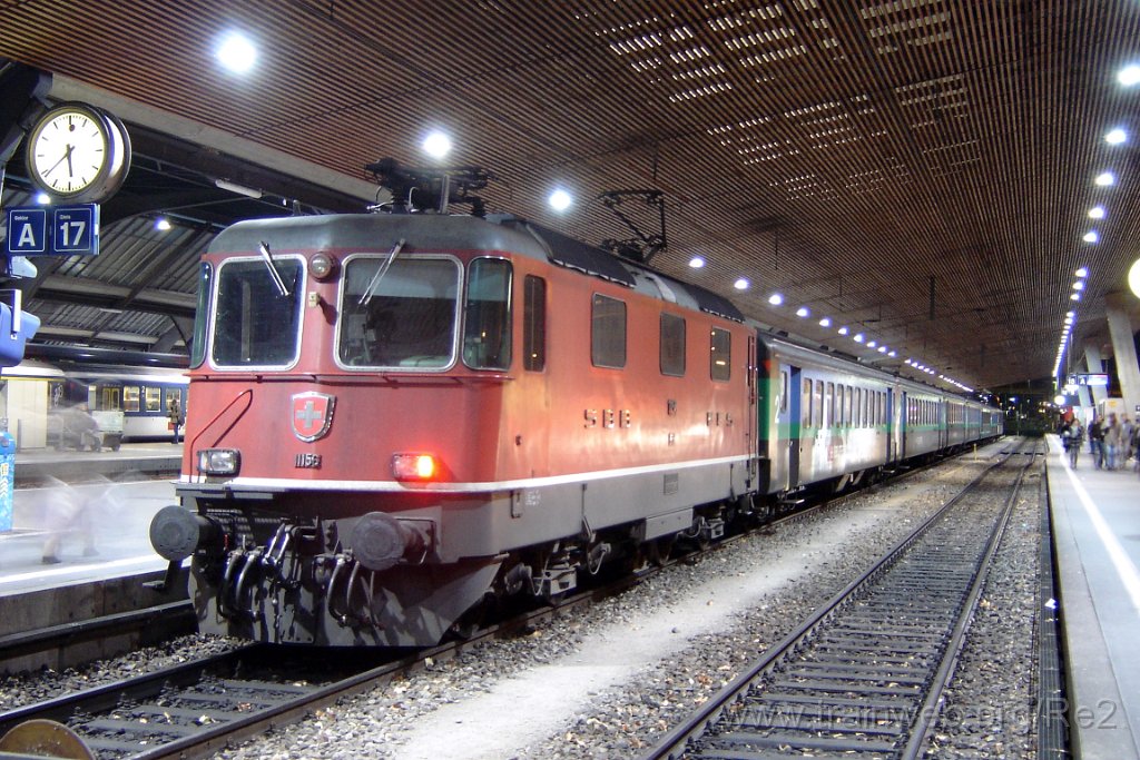 1265-0043-231106.jpg - SBB-CFF Ref 4/4'' 11156 / Zürich HB 23.11.2006