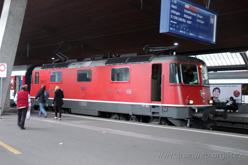 2079-0021-160311.jpg - SBB-CFF Re 4/4'' 11156 / Zürich HB 16.3.2011