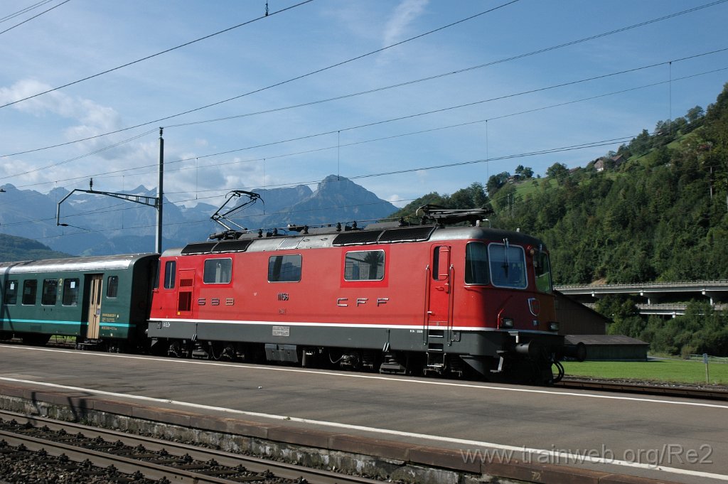 2177-0036-020911.jpg - SBB-CFF Re 4/4'' 11156 / Schwyz 2.9.2011
