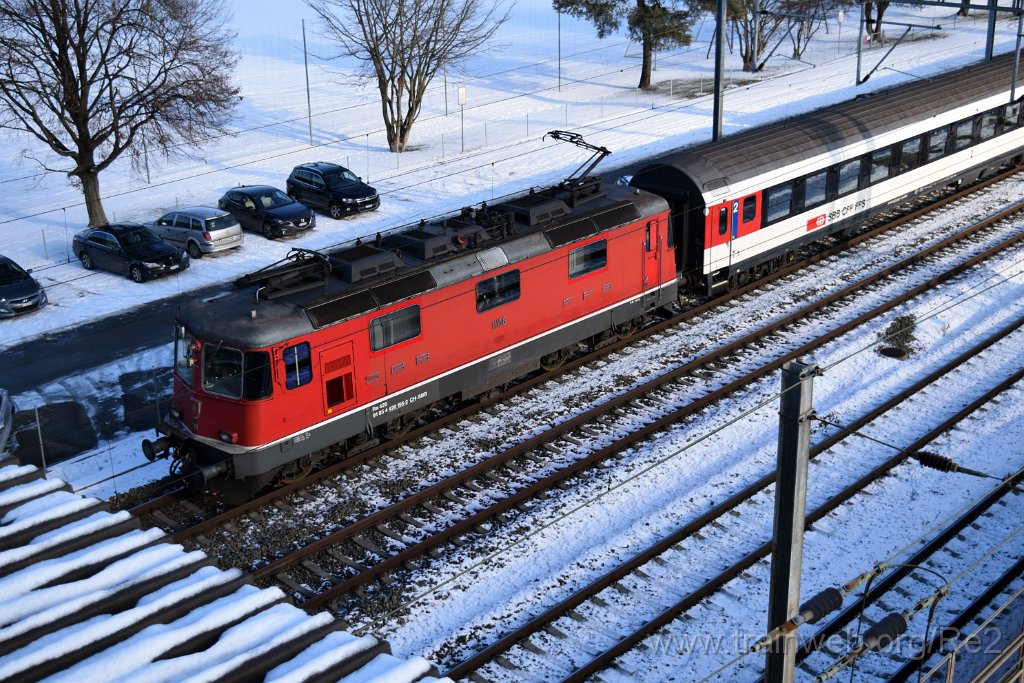 4327-0037-060117.jpg - SBB-CFF Re 4/4'' 11156 (Re 420.156-2)  (Re 91 85 4 420 156-2 CH-SBB) / Zürich-Mülligen (Hermetschloobrücke) 6.1.2017