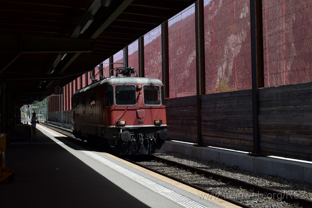 8060-0037-180622.jpg - SBB-CFF Re 4/4'' 11156 (Re 420.156-2)  (Re 91 85 4 420 156-2 CH-SBB) / Göschenen 18.6.2022