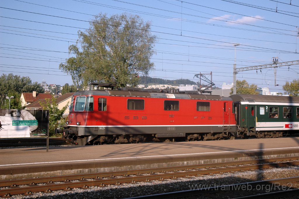 1563-0047-200908.jpg - SBB-CFF Ref 4/4'' 11157 / Zürich-Altstetten 20.9.2008