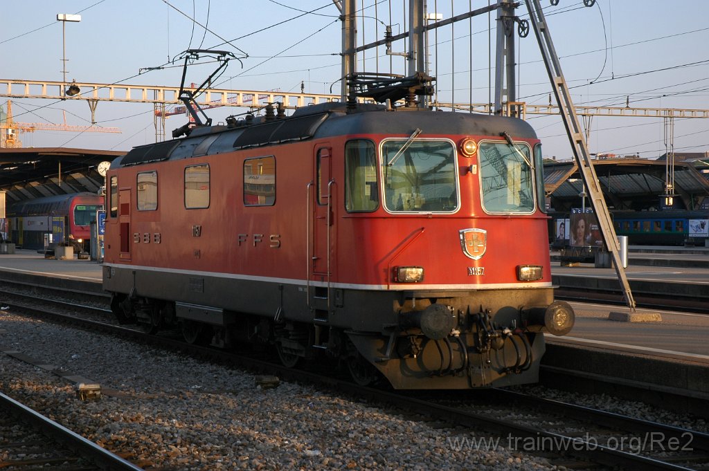 2078-0029-110311.jpg - SBB-CFF Re 4/4'' 11157 / Zürich HB 11.3.2011