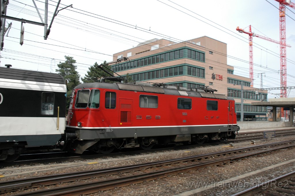 2146-0018-150711.jpg - SBB-CFF Re 4/4'' 11158 / Zürich-Altstetten 15.7.2011