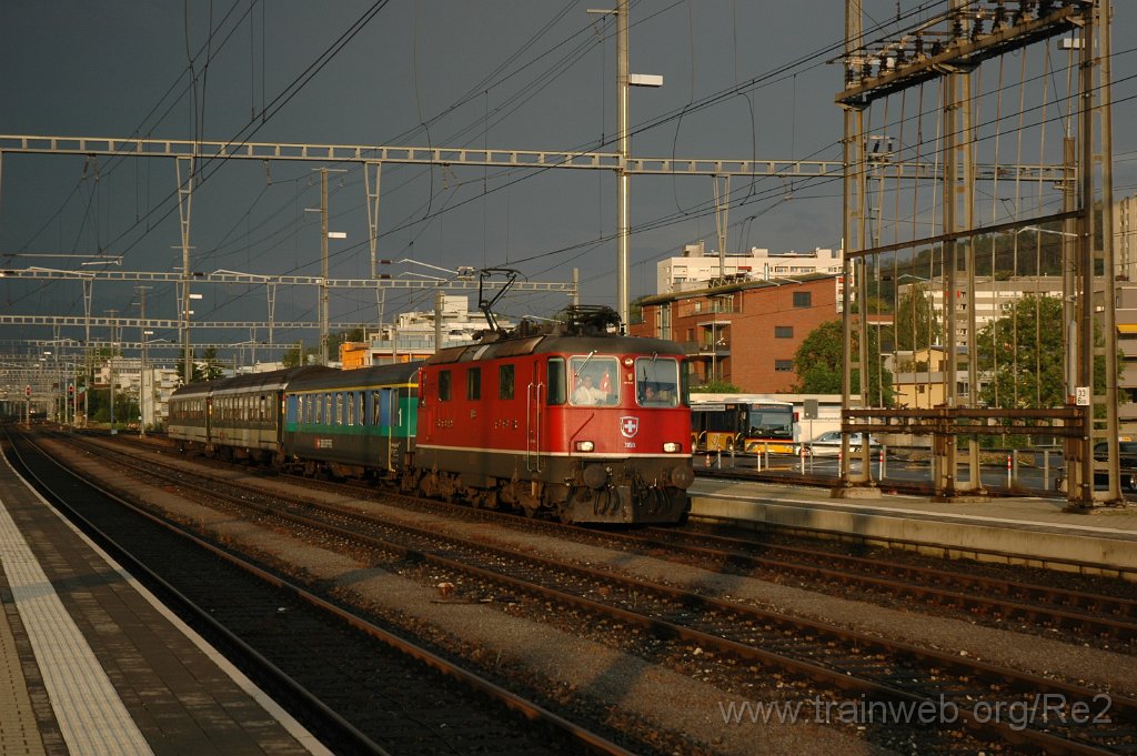 2849-0038-180613.jpg - SBB-CFF Re 4/4'' 11158 / Pfäffikon SZ 18.6.2013