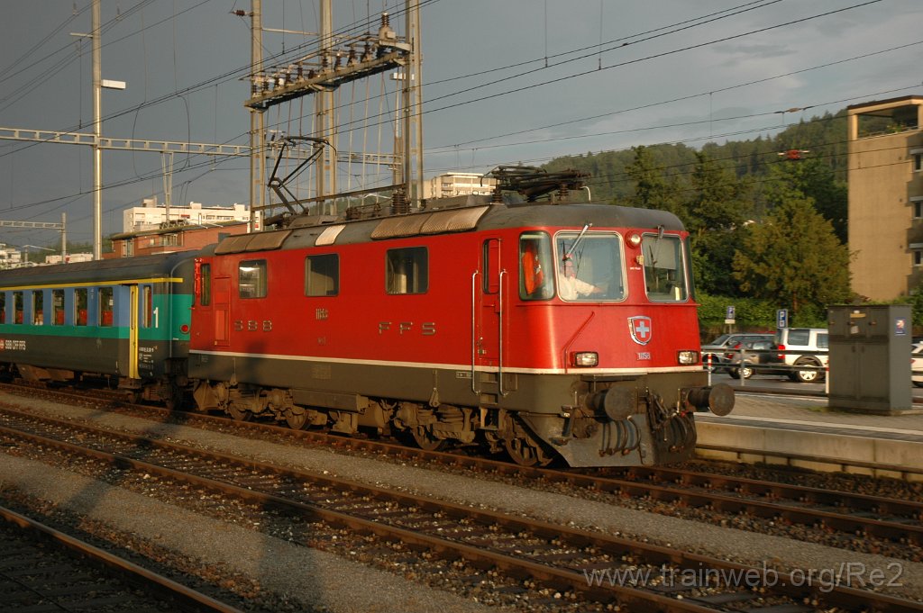 2849-0040-180613.jpg - SBB-CFF Re 4/4'' 11158 / Pfäffikon SZ 18.6.2013