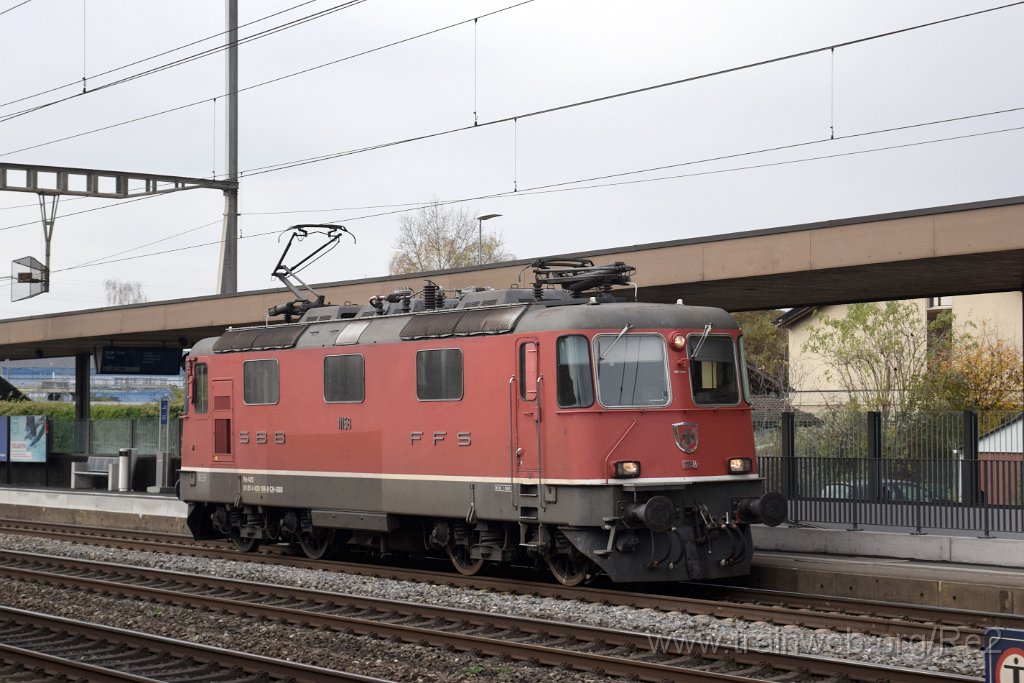 9468-0050-111124.jpg - SBB-CFF Re 4/4'' 11158 (Re 420.158-8)  (Re 91 85 4 420 158-8 CH-SBB) / Rupperswil 11.11.2024