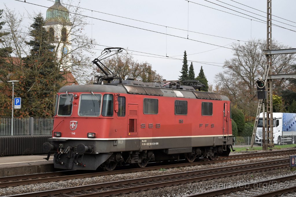 9469-0004-111124.jpg - SBB-CFF Re 4/4'' 11158 (Re 420.158-8)  (Re 91 85 4 420 158-8 CH-SBB) / Rupperswil 11.11.2024