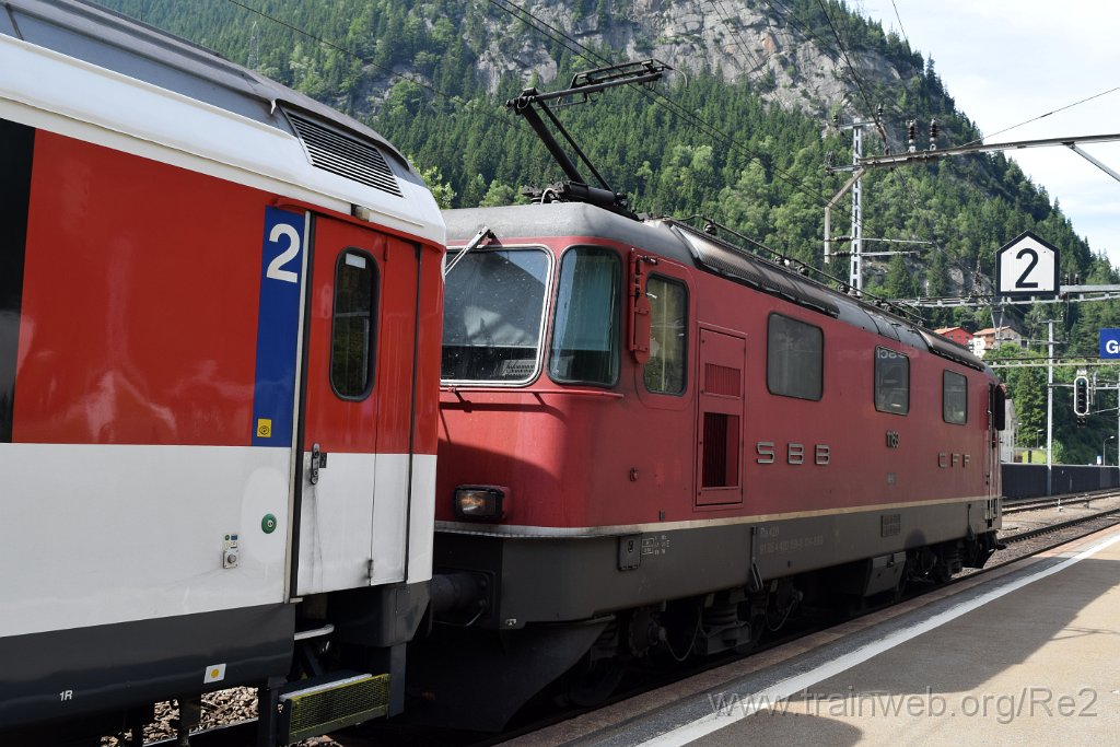 3985-0022-070716.jpg - SBB-CFF Re 4/4'' 11159 (Re 420.159-6)  (Re 91 85 4 420 159-6 CH-SBB) / Göschenen 7.7.2016