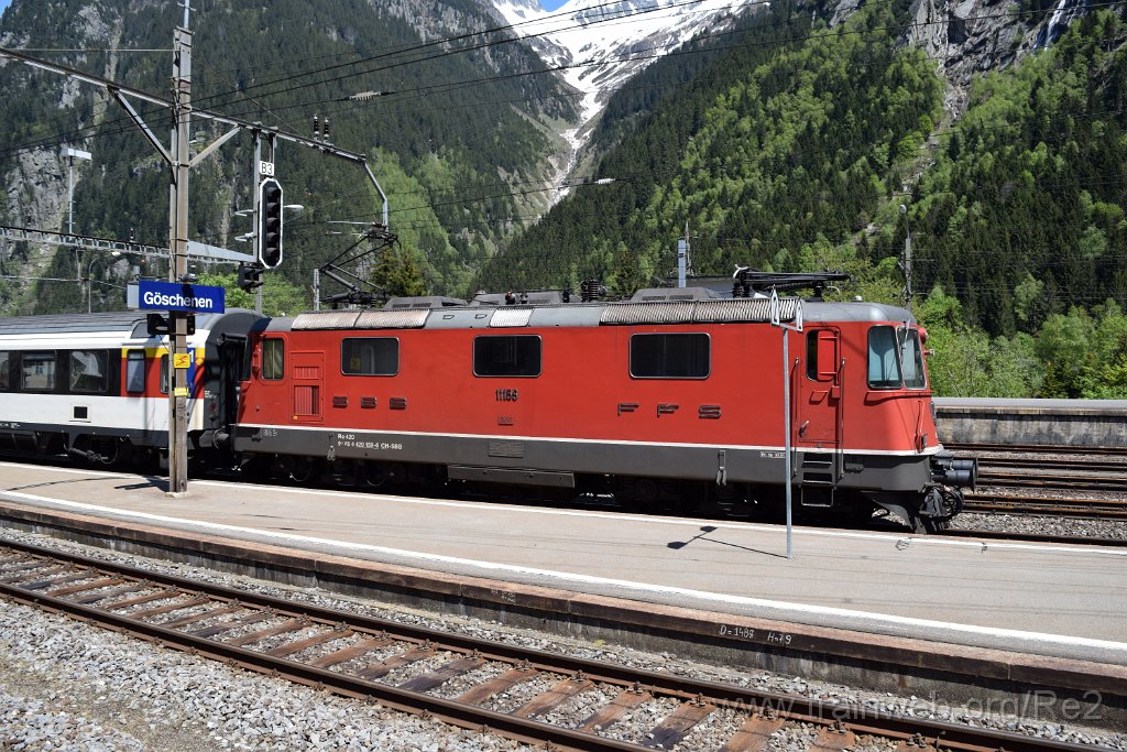 5555-0027-010619.jpg - SBB-CFF Re 4/4'' 11159 (Re 420.159-6)  (Re 91 85 4 420 159-6 CH-SBB) / Göschenen 1.6.2019
