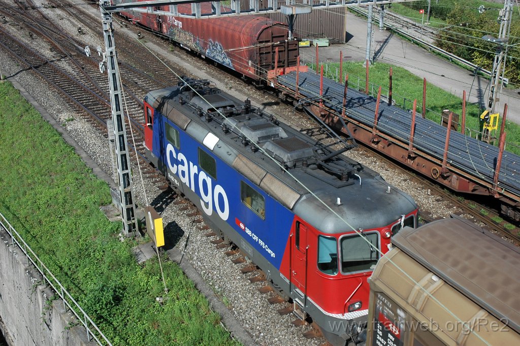 2203-0040-260911.jpg - SBBC Re 420.160-4 / RB Limmattal (Brücke Sandäckerstrasse) 26.9.2011