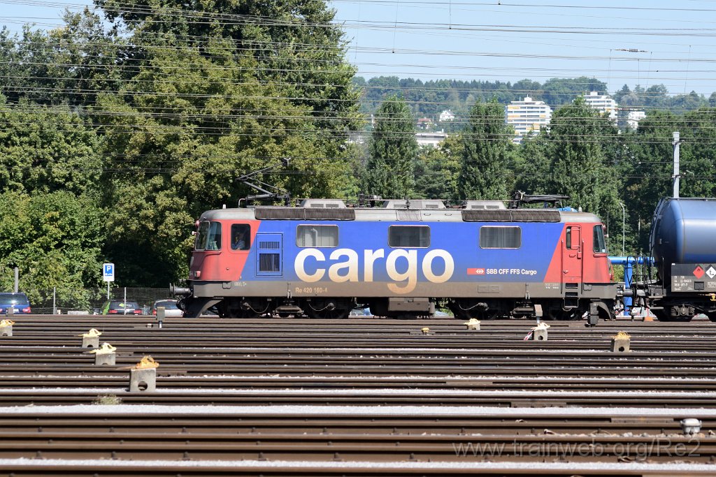 4113-0034-310816.jpg - SBBC Re 420.160-4 / Zürich-Mülligen 31.8.2016