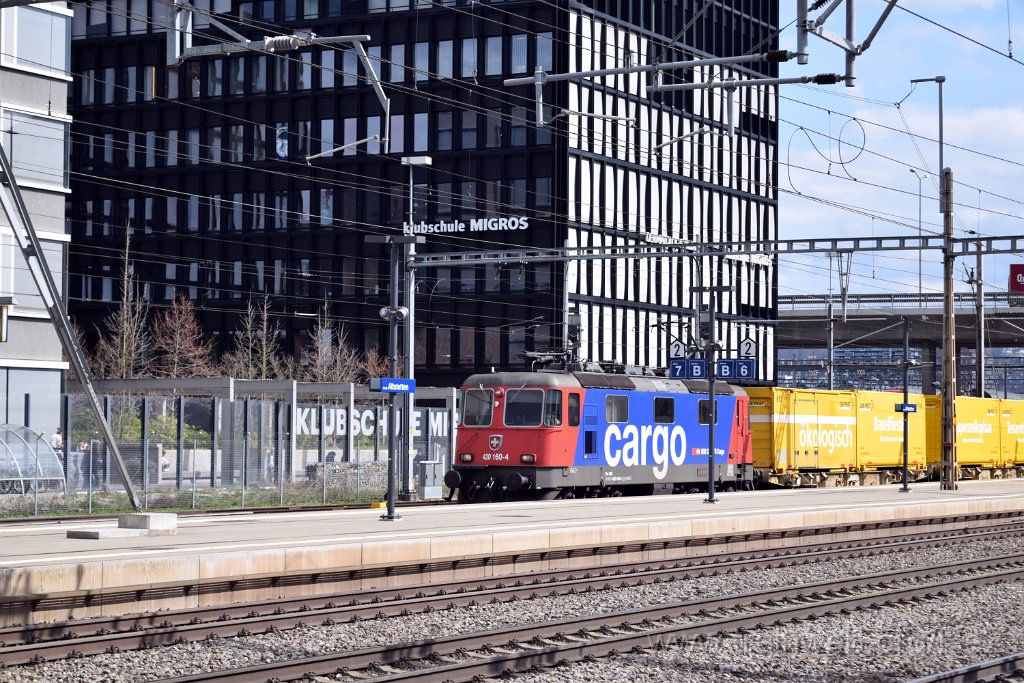 8994-0023-150324.jpg - SBBC Re 420.160-4 (Re 91 85 4 420 160-4 CH-SBBC) / Zürich-Altstetten 15.3.2024