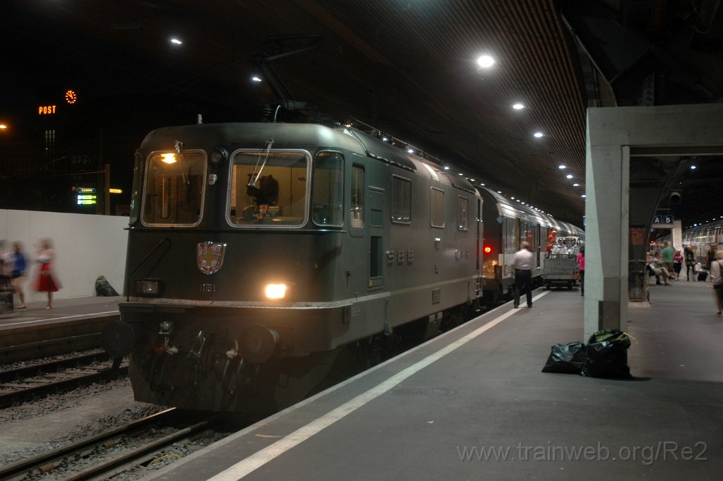 2523-0010-270712.jpg - Re 4/4" 11161 / Zürich HB 27.7.2012