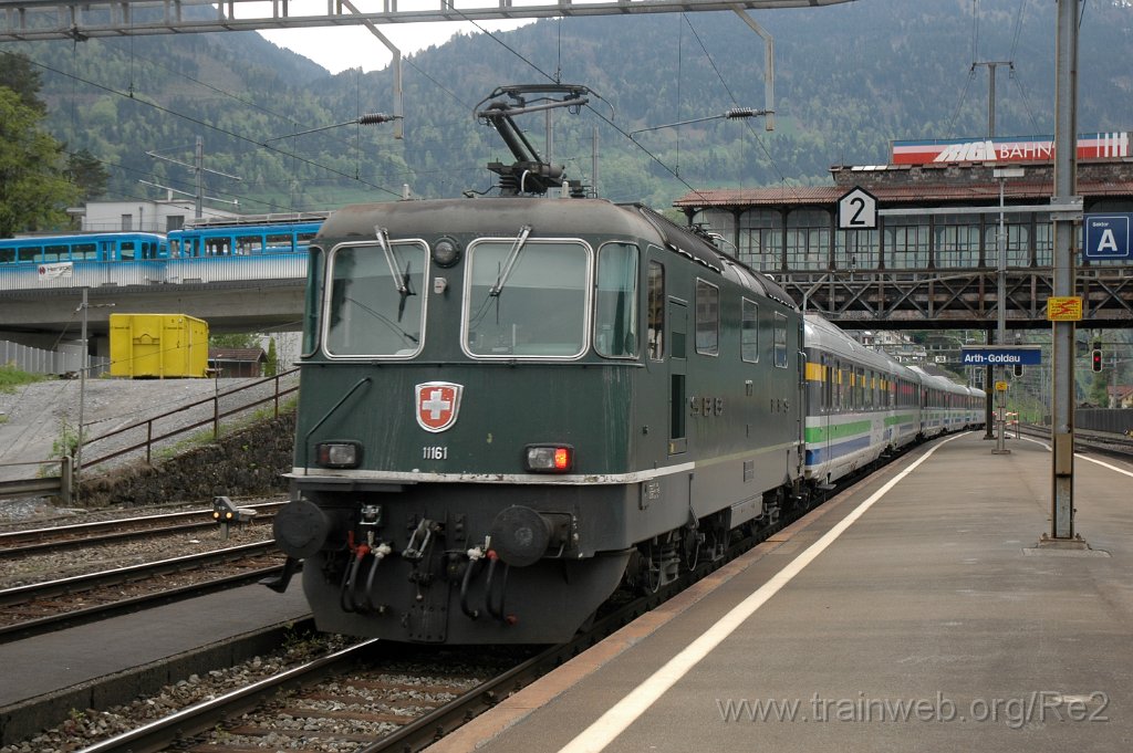 2796-0046-070513.jpg - SBB-CFF Re 4/4'' 11161 / Arth-Goldau 7.5.2013