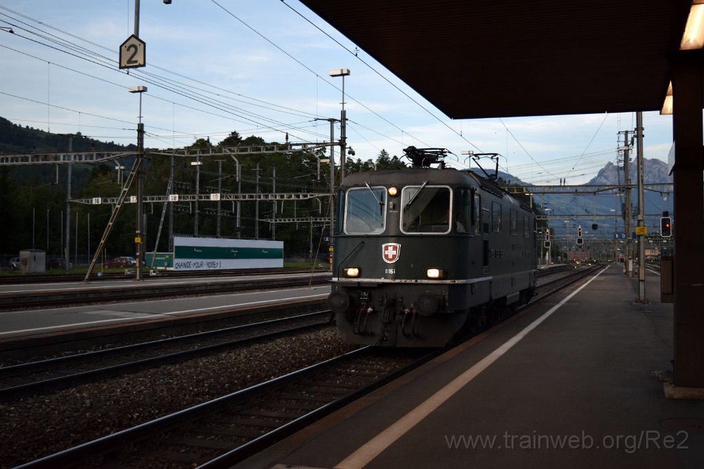 3660-0024-270815.jpg - Re 4/4" 11161 / Arth-Goldau 27.8.2015