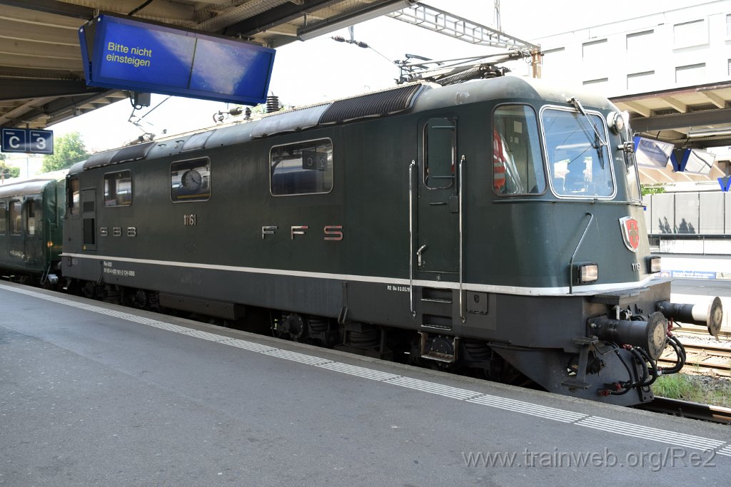 9248-0004-270724.jpg - SBB-CFF Re 4/4'' 11161 (Re 420.161-2)  (Re 91 85 4 420 161-2 CH-SBB) / Schaffhausen 27.7.2024