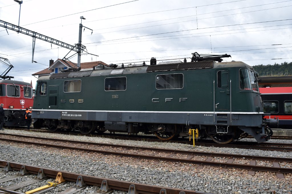9358-0014-140924.jpg - SBB-CFF Re 4/4'' 11161 (Re 420.161-2)  (Re 91 85 4 420 161-2 CH-SBB) / Balsthal (Dépot) 14.9.2024