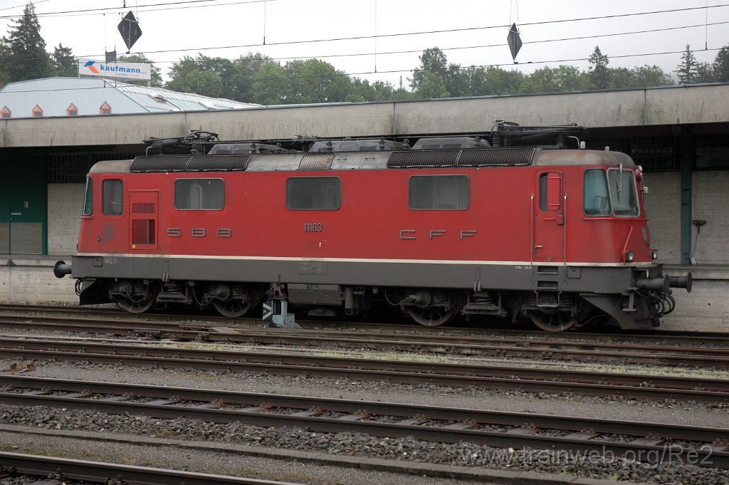 2472-0011-030712.jpg - SBB-CFF Re 4/4'' 11163 / Arth-Goldau 3.7.2012